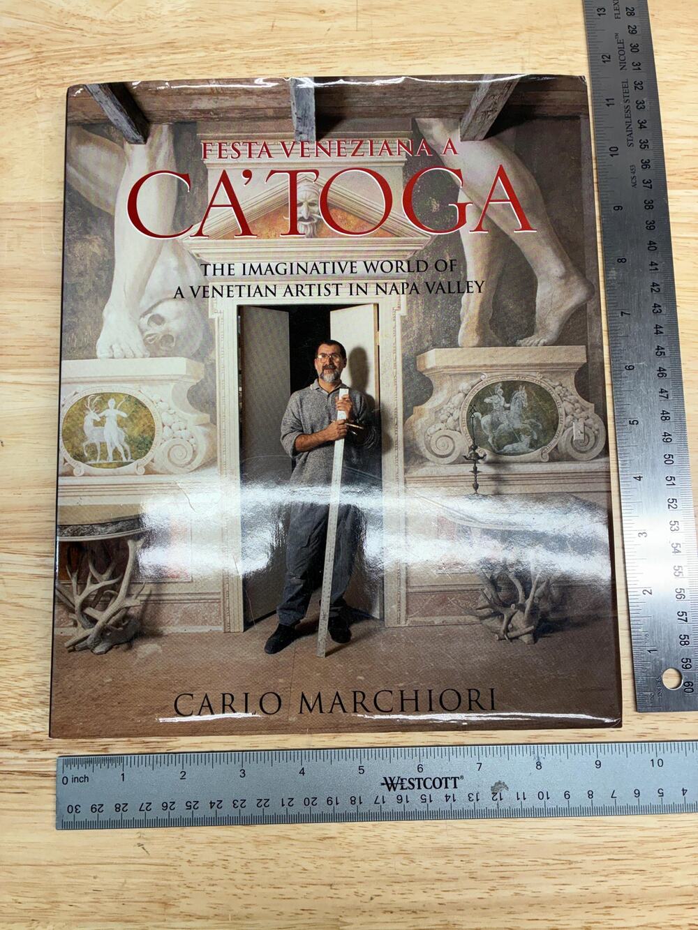 Signed Carlo Marchiori Ca'Toga 2002 First Edition Hardcover Art Book